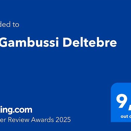 Lo Gambussi Deltebre Lägenhet Exteriör bild
